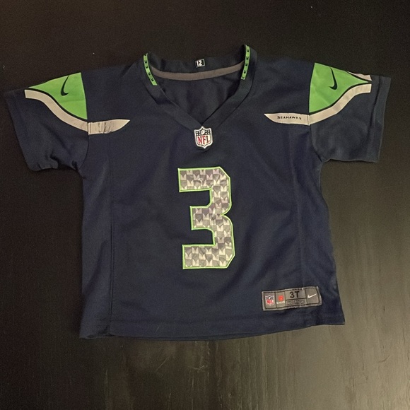 Seattle Seahawks jersey number 3 Wilson size 3T - Picture 3 of 3